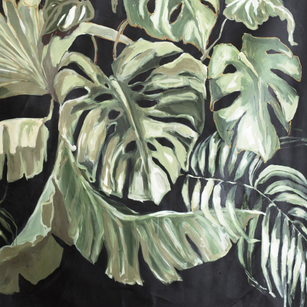 Luxury Hand-Crafted Verdant Mural Tiles - Custom Zellige Art